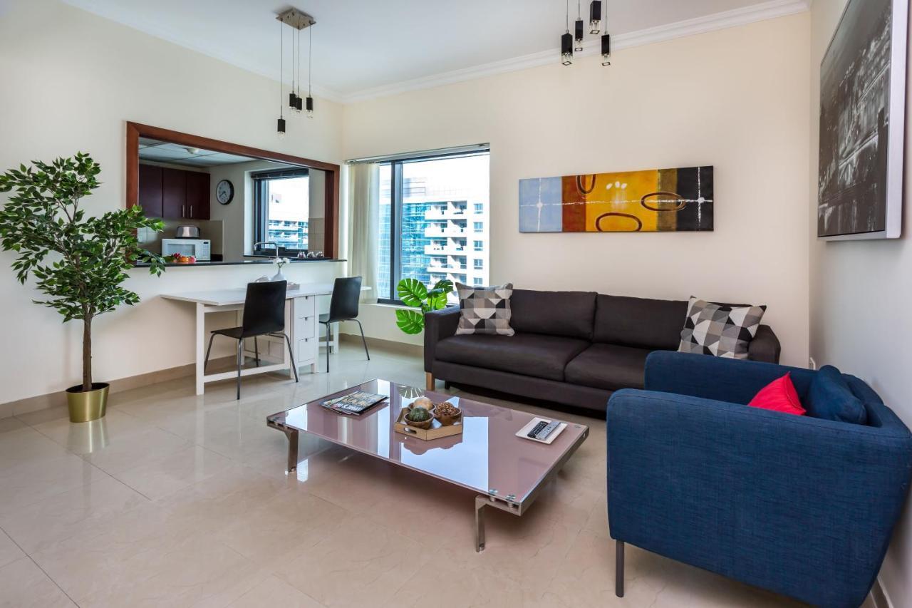 Higuests - Modern Apt In Dubai Marina With Pool And Gym Apartment Bagian luar foto